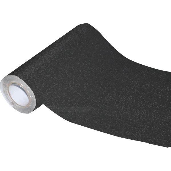 Пленка самоклеящаяся, рулон 45*100 см, PP 100 мкм, с блестками, черная, deVENTE Repair&Craft