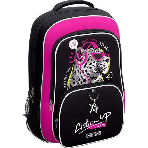 Рюкзак ученический ErichKrause ErgoLine 20L_Wild Soul, 44*33*22 см, 400 г, 1 отд., эрг. спинка Рюкзак ученический ErichKrause ErgoLine 20L_Wild Soul, 44*33*22 см, 400 г, 1 отд., эрг. спинка