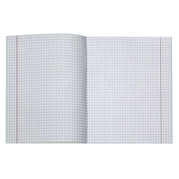 Тетрадь А5, клетка, 12 л., на скобе, 60 г/м², офсет. обл., МаякКанц Зеленая Тетрадь А5, клетка, 12 л., на скобе, 60 г/м², офсет. обл., МаякКанц Зеленая
