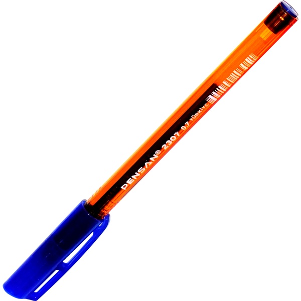 Ручка шариковая синяя, 0.7 мм, рифл. упор, тон. оранж. корп., трехгранная, PENSAN Honey Triangle Ручка шариковая синяя, 0.7 мм, рифл. упор, тон. оранж. корп., трехгранная, PENSAN Honey Triangle