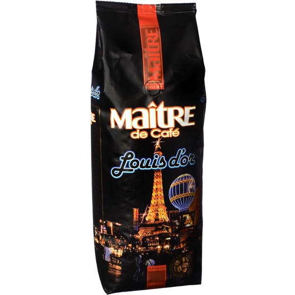Кофе в зернах Maitre de Cafe (МЭТР) Луидор, 100% Арабика, сред. обжарки, 1000 г Кофе в зернах Maitre de Cafe (МЭТР) Луидор, 100% Арабика, сред. обжарки, 1000 г