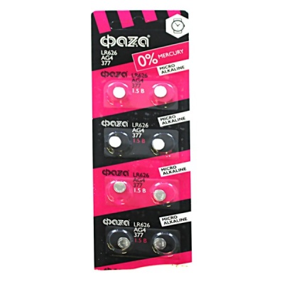 Батарейка AG4/LR66, 1.5 V, ФАZA Micro Alkaline