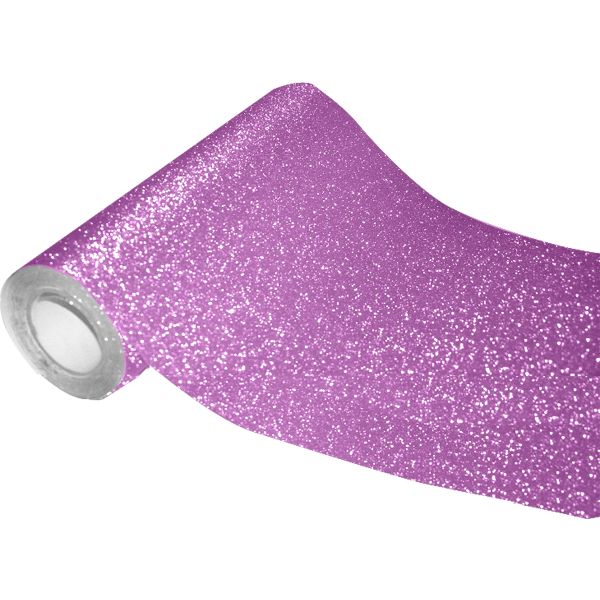 Пленка самоклеящаяся, рулон 45*100 см, PP 100 мкм, с блестками, розовая, deVENTE   Акция!