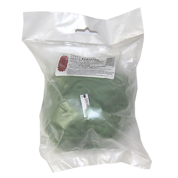 Шерсть для валяния 100% мериносная шерсть 50 г №0582 зеленое яблоко   Акция!