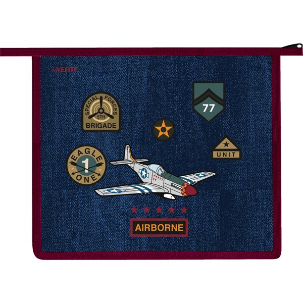 Папка для тетрадей на молнии А5 "deVENTE. Airborn" 
