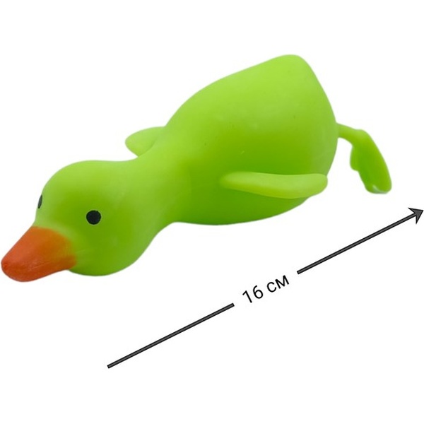 Игрушка-антистресс (сквиш) "Гусь", 16 см, ассорти