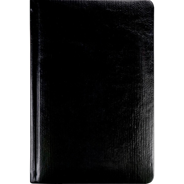 Ежедневник недатированный, А5, 80 л., 70 г/м2, тв. перепл., и/к, поролон, Pelle Italiana_Deep Black Ежедневник недатированный, А5, 80 л., 70 г/м2, тв. перепл., и/к, поролон, Pelle Italiana_Deep Black