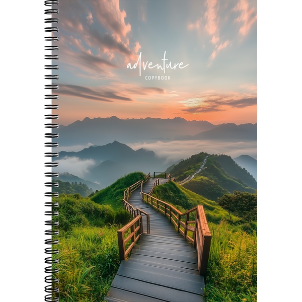 Тетрадь А4, клетка, 60 л., на гребне, 60 г/м², мел. бумага, Profit Красивая природа - 3