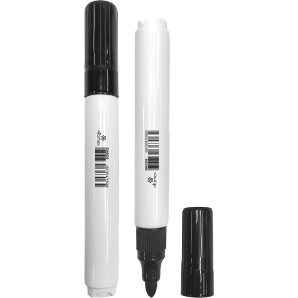 Маркеры для м/м доски, круглый корпус, пулевидный н-к, 3 мм, Attomex черный