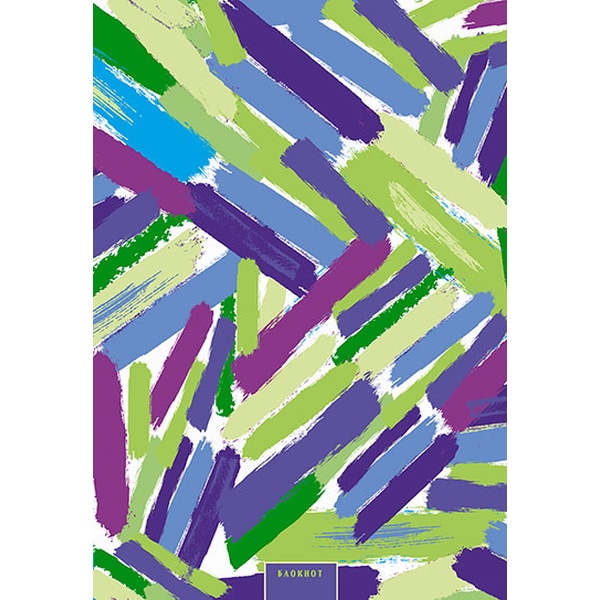 Блокнот на гребне А5, 48 л., клетка, 60 г/м², вд-лак, PLANO Яркие штрихи   Акция!