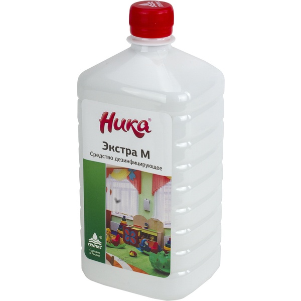 Средство дезинфицирующее Ника Экстра М, 1000 мл (ПЭТ)