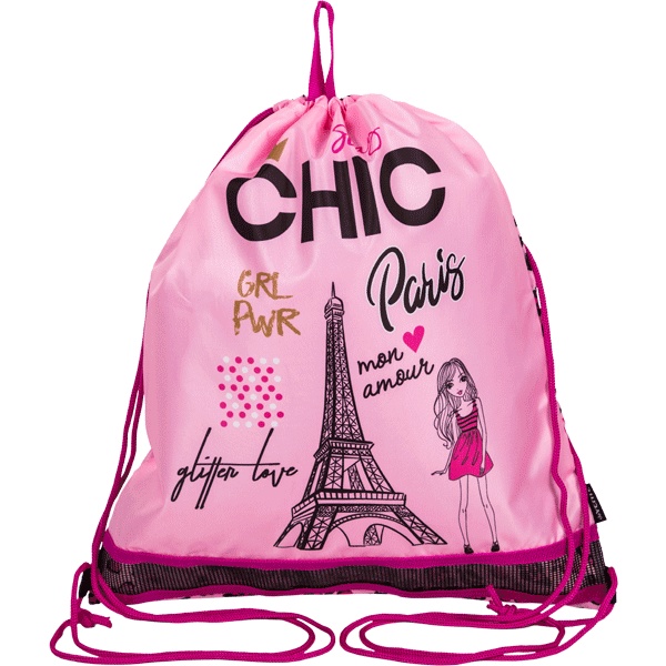 Сумка для сменной обуви deVENTE CHIC, 47*40 см, сетчатая вставка, петля для подвеса Сумка для сменной обуви deVENTE CHIC, 47*40 см, сетчатая вставка, петля для подвеса
