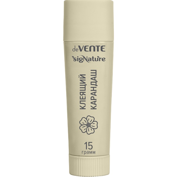 Клей-карандаш 15 г, PVP основа, вр. фикс. 2-3 мин., deVENTE sigNATURE_ОЛИВКОВЫЙ