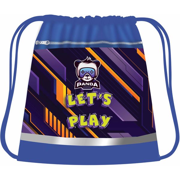 Сумка для сменной обуви ПЧЕЛКА Let`s play, 42*34 см, наруж. карман, светоотр. эл. Акция!