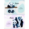 Альбом для рисования А4, 12 л., скоба, 100 г/м², обл. мел. бумага, Prof-Press Акварельная панда_2 дизайна