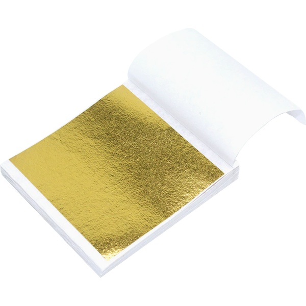 Поталь листовая, 100 л., 80*85 мм, deVENTE. HOBBY CREATIVE, плотность бумаги для основы 55 г/м²