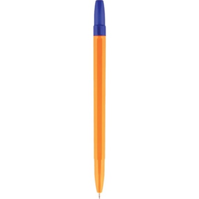 Ручка шариковая синяя, 0.7 мм, шестигранная, Attomex (Orange) Ручка шариковая синяя, 0.7 мм, шестигранная, Attomex (Orange)