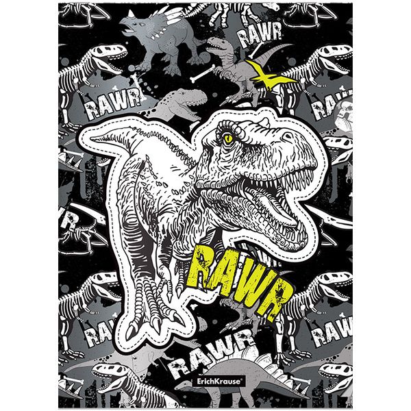 Папка-уголок А4, 160 мкм, ErichKrause Dinosaur Park, пластик. непрозр. "зеркало" Папка-уголок А4, 160 мкм, ErichKrause Dinosaur Park, пластик. непрозр. "зеркало"