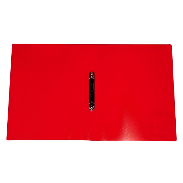 Папка на 2-х кольцах, А4, PP 500 мкм, "песок", 25 мм, Expert Complete Classic_красная