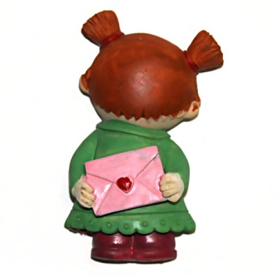 Магнит сувенирный ДЕНЬ Св. ВАЛЕНТИНА, полистоун