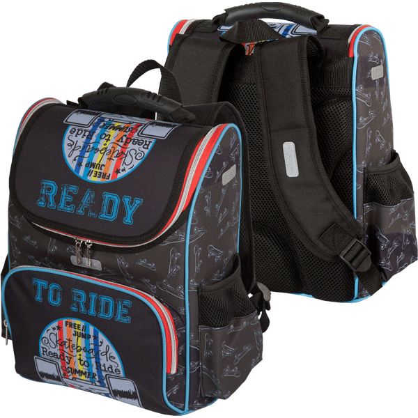 Рюкзак ученический Attomex Lite_Ready to Ride, 34*27*20 см, 14 л, 830 г, 1 отд., 3 карм., эрг. спинка Рюкзак ученический Attomex Lite_Ready to Ride, 34*27*20 см, 14 л, 830 г, 1 отд., 3 карм., эрг. спинка