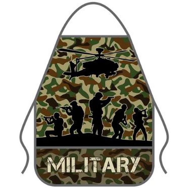 Фартук для труда р-р S, водоот. полиэстер, 2 кармана, ПЧЕЛКА Military