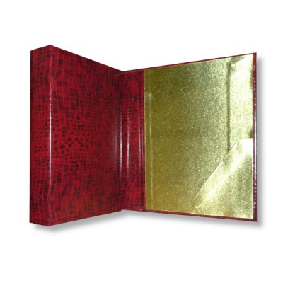 Папка адресная универсальная /Без темы/, балакрон, 2 вн. угловых кармана, корешок 70 мм,  Акция!