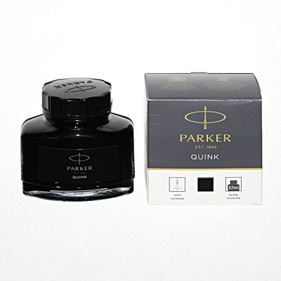 Чернила для перьевых ручек, флакон (стекло) 57 мл, черные, Parker Bottle Quink Z13 Чернила для перьевых ручек, флакон (стекло) 57 мл, черные, Parker Bottle Quink Z13