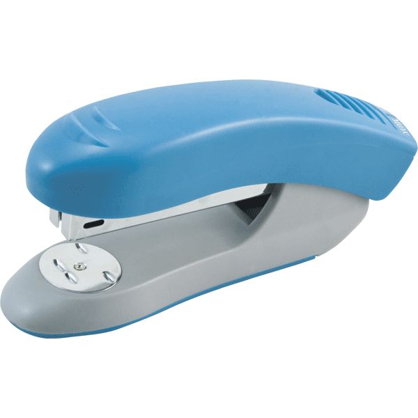 Степлер № 24/6, до 20 л., без антистеплера, deVENTE Neon_голубой