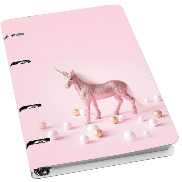 Тетрадь на кольцах, А5, 100 л., клетка, обл. картон экстра, soft touch, фольга, JOY BOOK My dream №15 Тетрадь на кольцах, А5, 100 л., клетка, обл. картон экстра, soft touch, фольга, JOY BOOK My dream №15