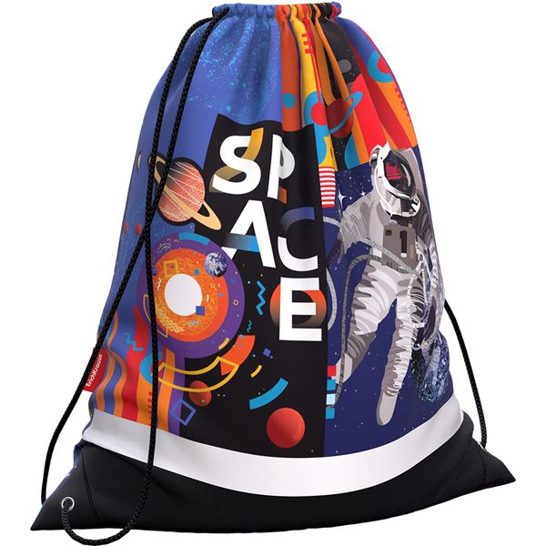 Сумка для сменной обуви ErichKrause Cosmonaut, 44*36.5 см, светоотраж. эл-ты Сумка для сменной обуви ErichKrause Cosmonaut, 44*36.5 см, светоотраж. эл-ты