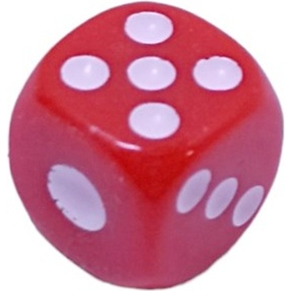 Кубик игральный 16*16*16 мм (1 шт.) Кубик игральный 16*16*16 мм (1 шт.)