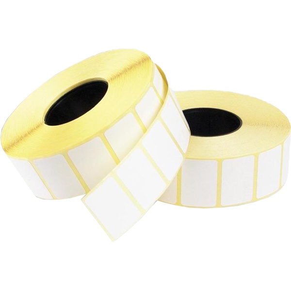 Термоэтикетки ЭКО 43*25 мм 1000 шт., белые 40 мм deVENTE*  Акция!