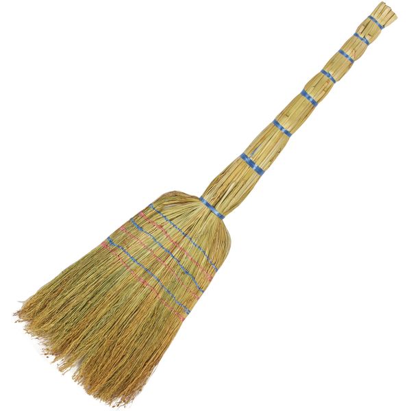 Веник сорго хозяйственный, 6-ти прошивной, 79 см, ЛЮБАША ПРЕМИУМ