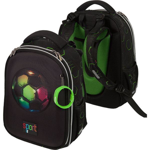 Рюкзак ученический deVENTE Choice_Sport, 38*28*16 см, 17 л, 1000 г, 2 отд., 2 карм., эрг. спинка Рюкзак ученический deVENTE Choice_Sport, 38*28*16 см, 17 л, 1000 г, 2 отд., 2 карм., эрг. спинка