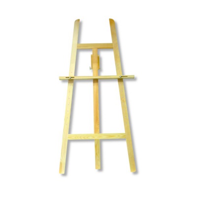 Мольберт напольный ЮНЫЙ ХУДОЖНИК, тип каркасный (без верхней планки), деревянный  Акция!