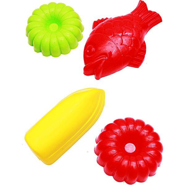 Набор для песка ФОРМОЧКИ ассорти 4 шт