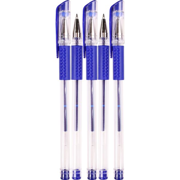 Ручка гелевая синяя, Ø 0.7 мм, эрг. грип, метал. н-к, Legend Ручка гелевая синяя, Ø 0.7 мм, эрг. грип, метал. н-к, Legend