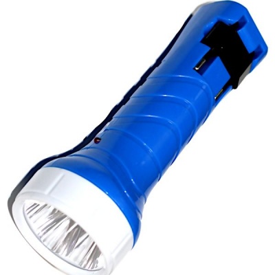 Фонарь аккумуляторный Smartbuy, 5 LED, 2 режима, до 10 ч. работы, встр. вилка, синий Фонарь аккумуляторный Smartbuy, 5 LED, 2 режима, до 10 ч. работы, встр. вилка, синий