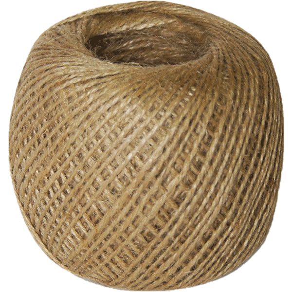 Шпагат джутовый 50 м, Ø1.4 мм, 1.12 Ктекс, бурый, deVENTE