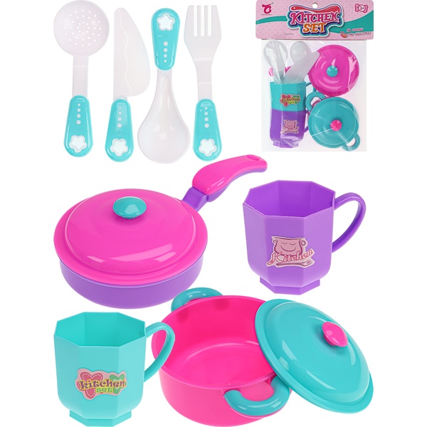 Набор посуды (17 предметов) , в пакете   Акция!