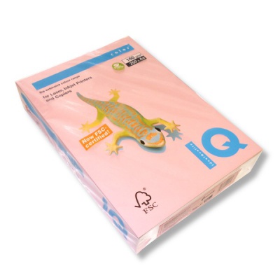 Бумага цветная А4/160/250 л., розовая, IQ Color Pale Бумага цветная А4/160/250 л., розовая, IQ Color Pale