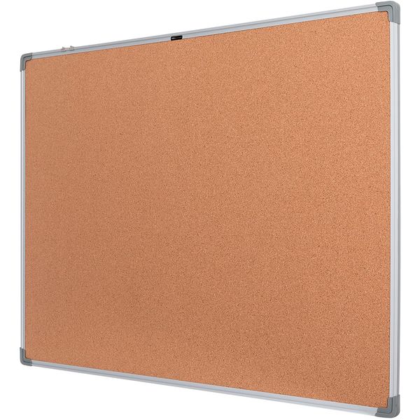 Доска пробковая 90 х 120 см алюминиевая рамка