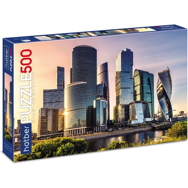 Пазл 500 элементов. Hatber Premium Небоскребы, 330*480 мм Акция!