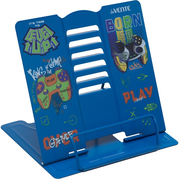 Подставка для книг металлическая deVENTE Level Up Game, 200*190 мм, 430 г, противоскольз. ножки Подставка для книг металлическая deVENTE Level Up Game, 200*190 мм, 430 г, противоскольз. ножки