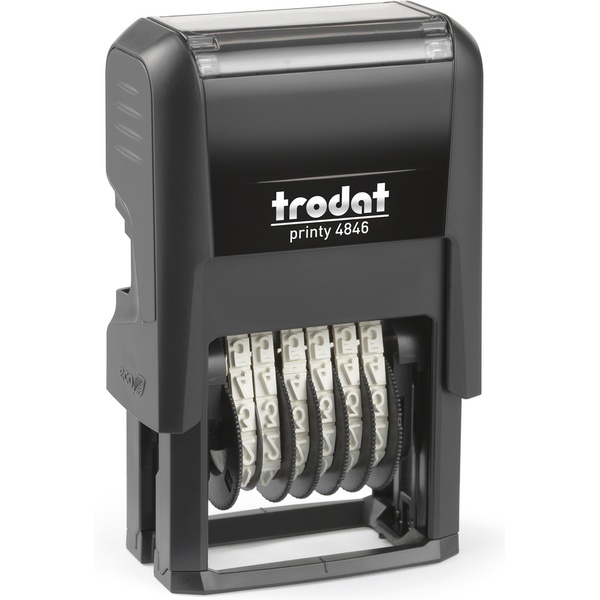 Нумератор автомат., 6-разрядный, шрифт h=4 мм, TRODAT Printy P4