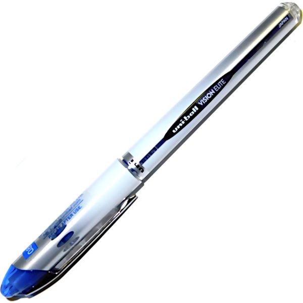 Ручка-роллер, синяя, Ø 0.8 мм, линия 0.6 мм, airplane-safe TEC, рифл. грип, Uni-Ball VisionElite
