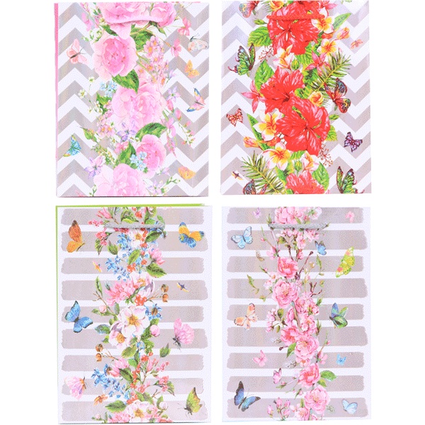 Пакет подарочный, 18*23*8 см, мел. бумага 210 г/м², конгрев, deVENTE Fantastic time_4 дизайна Акция!