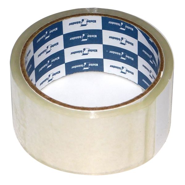 Лента клейкая упаковочная 48 мм * 36 м, ВОРР 40 мкм, прозрачная, Klebebander
