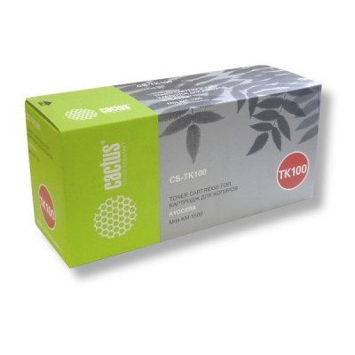 Картридж лазерный Cactus CS-TK100, черный, ресурс 6000 стр., д/Kyocera Mita, Utax (совместимый)
